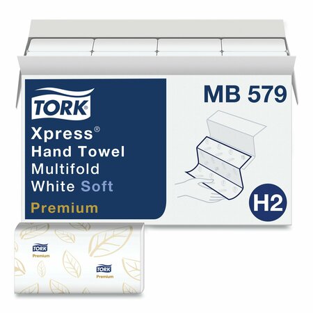 Tork Tork Xpress® Soft Multifold Hand Towel White H2, Absorbent, 16 x 135 Sheets, MB579 MB579